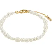Pilgrim Armband 'Elliana' guld / pärlvit