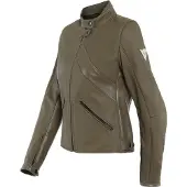Dainese Santa Monica Perforerade Damer Motorcykel läderjacka