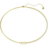 Swarovski Halsband 'MATRIX' guld / transparent