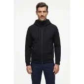 BOSS Sweatjacka 'Saggy' nattblå