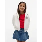 Tommy Hilfiger Sweatjacka röd / silver / vit