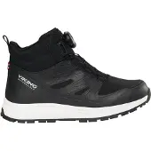 Viking Footwear Junior Equip Mid Waterproof Boa Black