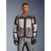 Alpinestars Andes V4 Drystar textiljacka Grå/Svart/Röd L Herrar