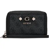 GUESS Portmonnä LINDSEY SLG MED DOUBLE ZIP kvinnor - Svart - One size