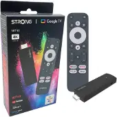 Strong Wi-Fi 4K Google TV-mediaspelare med Chromecast och Google Assistant