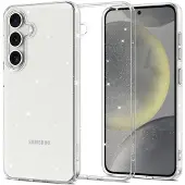 Tech-Protect Samsung Galaxy S25 FlexAir Glitter TPU Skal - Genomskinlig