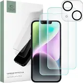 Tech-Protect Härdat Glas Tech-Protect Supreme Set 3-Pack Iphone 14 Klar