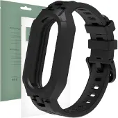 Tech-Protect armor-rem för Xiaomi Smart Band 8 / 8 NFC - svart