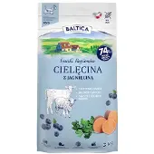 BALTICA Regionala Smaker Små Raser Kalv Med Lamm Hundmat 3 Kg