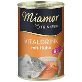 Miamor Drickbar soppa med kyckling för katter 12x135 g