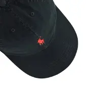 Ralph Lauren unisex för barn. 323552489005 Chino cap i svart bomull (OSFA), Casual, barnmode