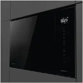 Hisense BIM325GI63DBGUK - Mikrovågsugn med grill - inbyggd - 25 liter - 900 W - svart