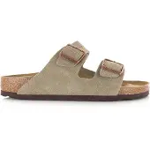 Birkenstock för kvinnor. 51463 Sandaler i läder Arizona Leve (Smal passform) taupe (39), Karta, Före, Ingen, Casual
