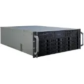 Inter-Tech IPC 4U-4416 - Kan monteras i rack 4U - utökad ATX/SSI EEB - ingen strömförsörjning (ATX) - USB