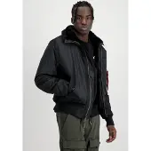 Alpha industries Vinterjacka 'B15-3 TT' röd / svart / vit