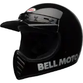 Bell Moto-3 Classic Black Svart L Unisex sort