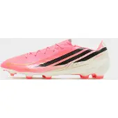 Adidas Fotbollsko 'F50 Hyperfast League' kräm / mörkrosa / svart