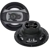 Crunch GTI-62 3-vägs triaxialhögtalare 180 W Innehåll: 1 par