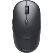 Dell Pro 7 MS726 - Mus - tyst - höger- och vänsterhänta - optisk - 6 knappar - trådlös - 2.4 GHz, Bluetooth 6.0 - trådlös USB-mottagare - grafit
