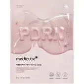 Medicube , PDRN Pink Vita Coating Skönhetsmask, 1 Blad, 0.77 oz (22 g)