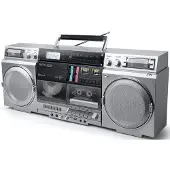 Muse BOOMBOX M-380 GBS GHETTO Silver