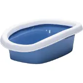 Stefanplast Kaku kattlåda Sprint 10 43x31x14 cm blå/vit 8003507967106