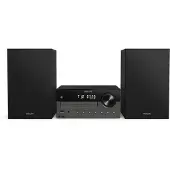 Philips TAM4505M2/12 Mikrosystem Hi-Fi 80W med Bluetooth, DAB+, CD, USB - Svart/Grå