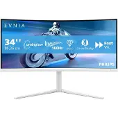 Philips Evnia 5000 34M2C5501A/00 bildskärm 34 180 Hz Fast VA välvd, vit