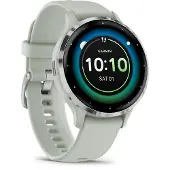 Garmin Venu 3S - 41 mm - sage gray - smart klocka med band - silikon - handledsstorlek: 110-175 mm - display 1.2 - 8 GB - Bluetooth, Wi-Fi, ANT+ - 40 g