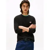 Tommy Hilfiger Tommy Jeans Badge Jersey Long Sleeve T-Shirt