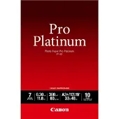 Canon Photo Paper Pro Platinum - A3 plus (330 x 480 mm) - 300 g/m² - 10 ark fotopapper - för PIXMA iP8720, IX6820, PRO-1, PRO-10, PRO-100, Pro9000, Pro9000 Mark II, Pro9500