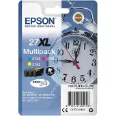 Epson 27XL (T2715) C/M/Y bläckpatron 3-pack (original)