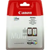 Canon Bläck PG-545+CL-546 Original 2-pack Svart, Färg 8287B008