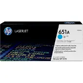 HP 651A CE341A toner till LaserJet M775, original, 16000 sidor, cyan
