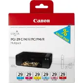 Canon PGI-29 CMY/PC/PM/R bläckpatrons Multi Pack