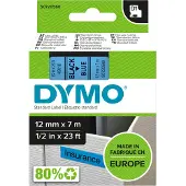 Dymo 45016 Märkband Polyester Bandfärg: Blå Skriftfärg: Svart 12 mm 7 m