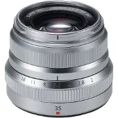 Fujifilm Fujinon XF 35mm f/2 R WR silver