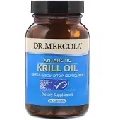 Dr. Mercola , Antarktisk Krillolja, 60 Kapslar