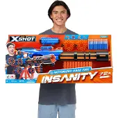 XShot X-Shot Insanity Blaster Rage Fire dartvapen (inkl. 72 darts)