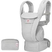 Ergobaby Omni Deluxe bomullsbärsele, Pearl Grey