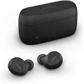 Jabra Evolve2 Buds In Ear hörlurar Bluetooth Stereo Svart Brusreducering för mikrofon, Brusreducering Laddningsfodral, Mikrofonljudavstängning