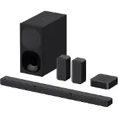 Sony HT-S40R - Soundbar - för hemmabio - 5.1-kanals - trådlös - Bluetooth - 600 Watt (Total)