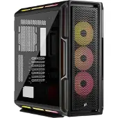 Corsair 5000T LX RGB Midi-Tower Datorchassi Svart