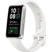 Huawei Band 10 - Aluminiumlegering - aktivitetspårare med rem - fluoroelastomer - handledsstorlek: 120-190 mm - display 1.47 - Bluetooth - 15 g - vit