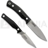 Casström Swedish Hunters Combo dubbelkniv, Black Micarta