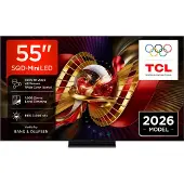TCL 55" C8L 4K SQD Mini-LED Google TV / 55-tums QLED-TV / 4K-TV med Mini-LED-bild