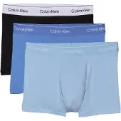 Calvin Klein 3 Pack Relaxed Trunks Icon Cotton Stretch