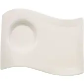 Villeroy & Boch New Wave Caffè Party Plate Stor 22x17cm - Assietter Porslin Vit