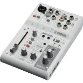 Yamaha AG03 MK2 3-Kanals Mixer med USB Gränssnitt Vit