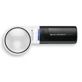 Lindner 15115 Lupp med LED-belysning Förstoringsfaktor: 5 x Linsstorlek: (Ø) 58 mm